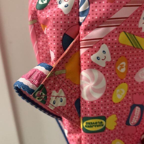 EUC VTG Harajuku Lovers Backpack Pink Sweet Tooth Lollipop Candy Gwen Stefani - Picture 9 of 16